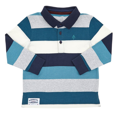 Toddler Rugby Polo Long-Sleeved Top